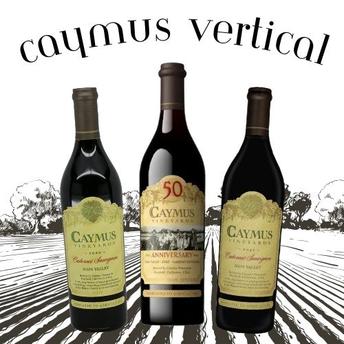 Caymus Vineyards - Three Bottle Vertical of Cabernet (3 Bottles