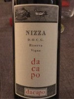 Dacapo - Nizza Vigna Riserva 2018 (750ml)