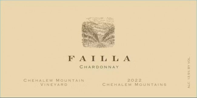 Failla - Chehalem Mountain Vineyard Chardonnay 2022 (750ml)