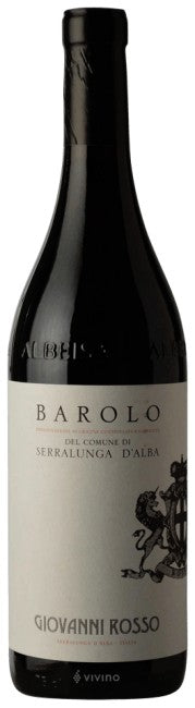 Giovanni Rosso - Barolo del Comune di Serralunga d'Alba 2020 (750ml)