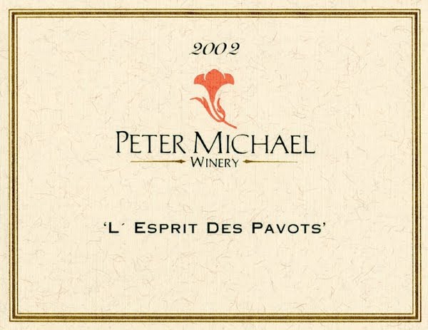 Peter Michael - L'Esprit des Pavots 2021 (750ml)