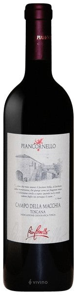 Piancornello - Campo della Macchia Toscana 2022 (750ml)