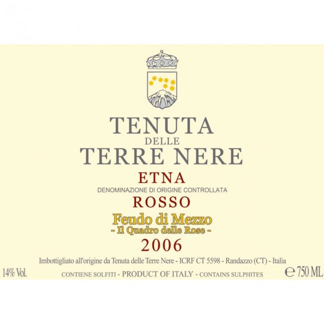 Tenuta delle Terre Nere - Feudo di Mezzo Rosso Etna 2006 (750ml)