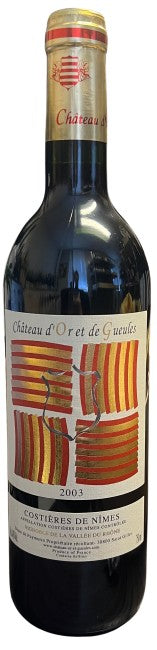 Chateau d'Or et de Gueules - Costieres de Nimes 2003 (750ml)