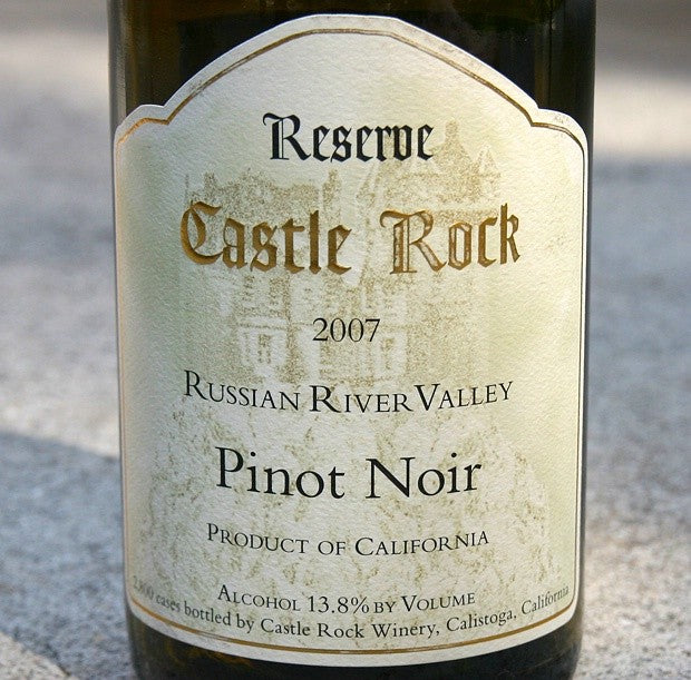 Castle Rock - Pinot Noir Russian River Valley Reserve 2007 (750ml)