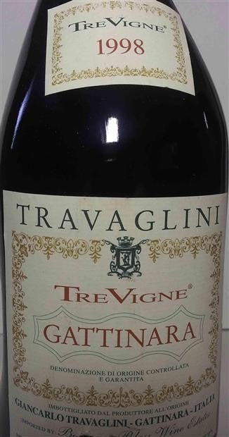Giancarlo Travaglini - Gattinara Tra Vigne 1998 (750ml)