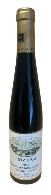 Fritz Haag - Brauneberger Juffer-Sonnenuhr Riesling Auslese Goldkapsel 2004 (375ml)
