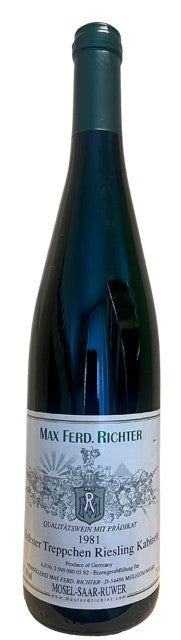 Weingut Max Ferd. Richter - Erdener Treppchen Riesling Auslese 1981 (750ml)