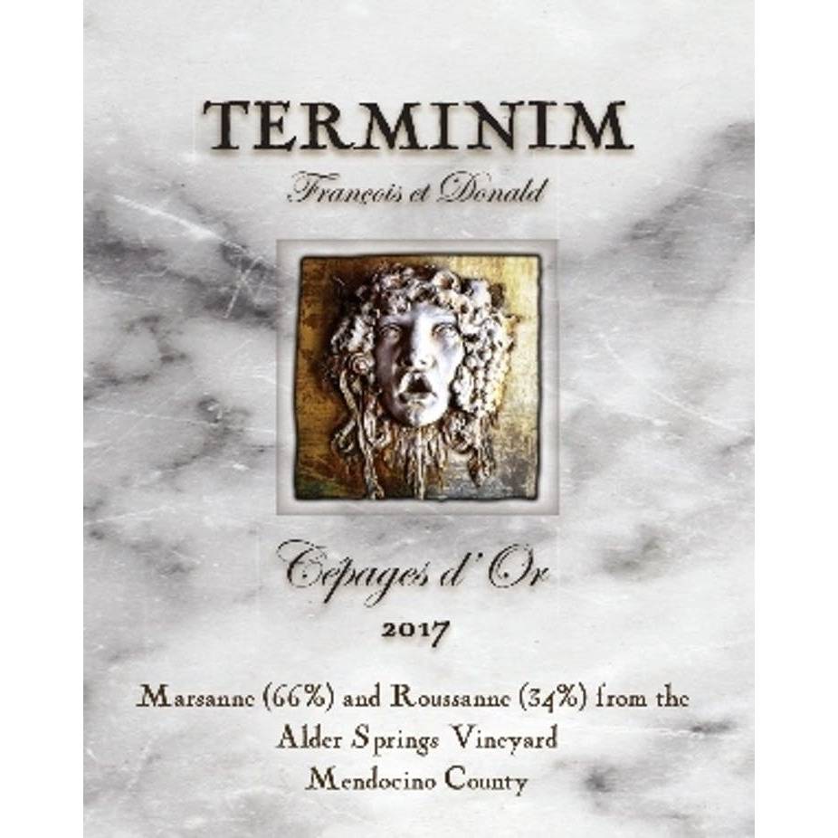 Terminim Alder Springs Vineyard Cepages d'or 2017 (750ml)