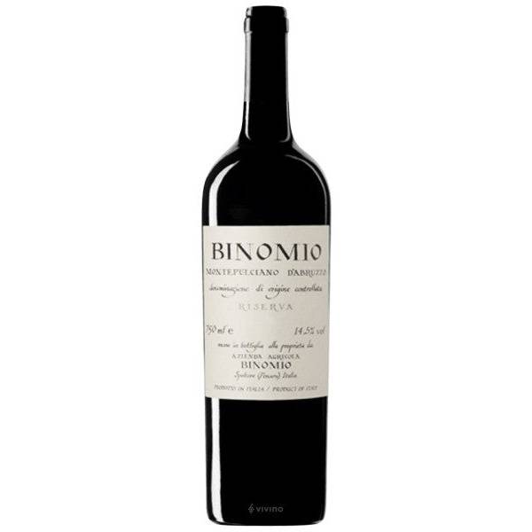 Binomio Montepulciano d'Abruzzo Riserva 2021 (750ml)
