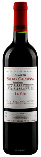 Château Palais Cardinal - La Fuie Saint-Émilion Grand Cru 2022 (750ml)