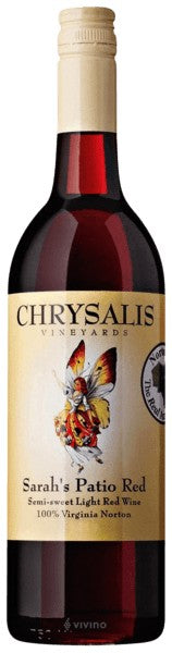 Chrysalis Vineyards Sarah's Patio Red 2021 (750ml)