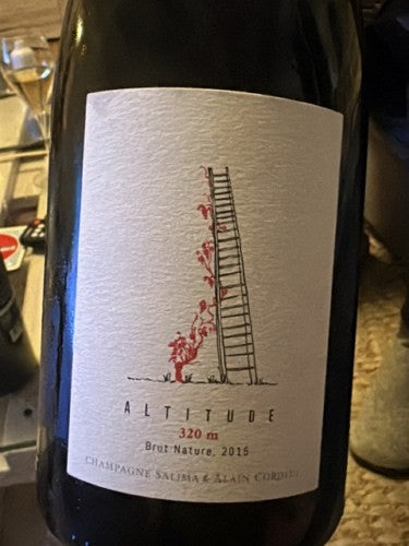 Cordeuil Altitude Brut Nature Champagne 2015 (750ml)