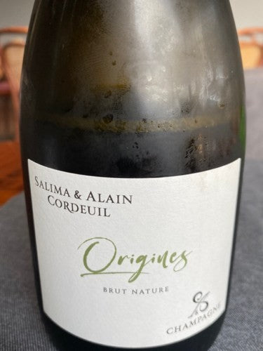 Cordeuil Champagne Origines Brut Nature NV (750 ml)