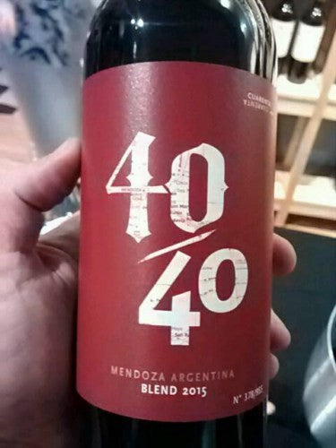 Cuarenta Cuarenta 40-40 Blend 2017 (750ml)