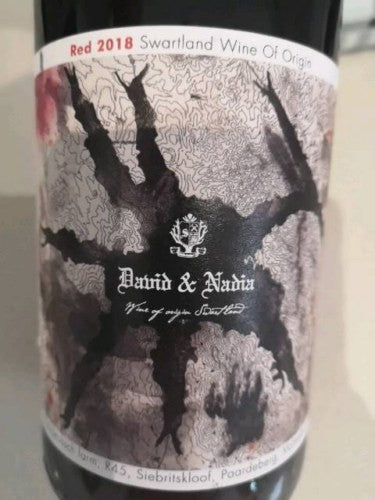 David & Nadia - Topography Red 2020 (750ml)