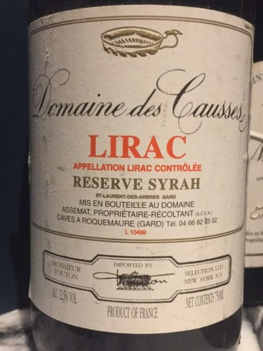 Domaine des Causses & Saint-Eynes Reserve Syrah 2021 (750ml)