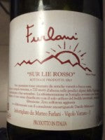 Furlani - Sur Lie Rosso 2021 (750ml)