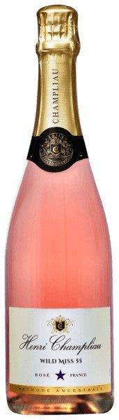 Henri Champliau Wild Miss 55 Méthode Ancestrale Rosé NV (750 ml)