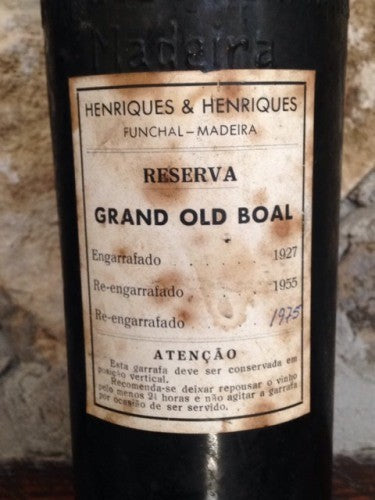 Henriques & Henriques - Reserve Grand Old Boal Madeira NV