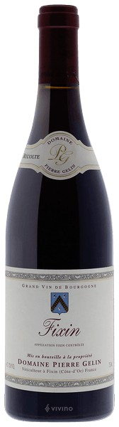 Domaine Pierre Gelin - Fixin 2020 (750ml)
