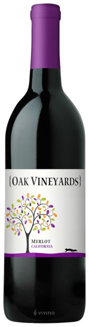 Oak Vineyards - Merlot NV (750ml)