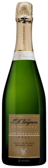 J.L. Vergnon Conversation Blanc de Blancs Brut Champagne Grand Cru 'Le Mesnil-sur-Oger' NV (750 ml)