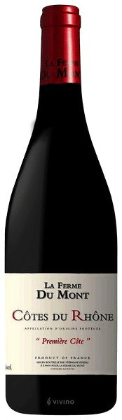 La Ferme du Mont - Première Côte Côtes du Rhône 2021 (750ml)