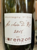 Lorenzon - Le Choix du Roi Montagny 1er Cru 2020 (750ml)