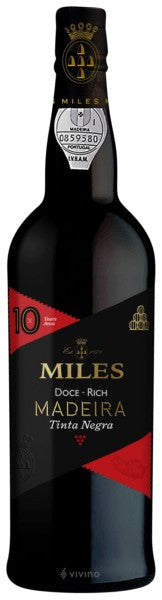 Miles - 10 Year Old Doce Madeira Rich Tinta Negra NV