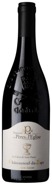 Pères de l'Église - Le Calice de Saint Pierre Châteauneuf-du-Pape Rouge 2023 (750ml)