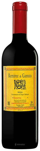 Remírez de Ganuza - Rioja Reserva 2008 (750ml)