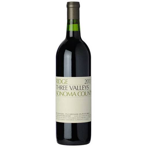 Ridge Zinfandel Sonoma County Three Valleys 2023 (750ml)