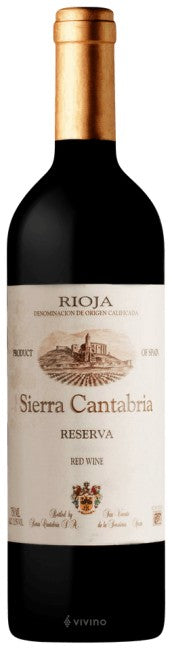 Sierra Cantabria Reserva 2017 (750ml)