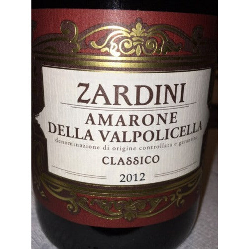 Zardini Amarone della Valpolicella Classico 2019 (750ml) – Yiannis
