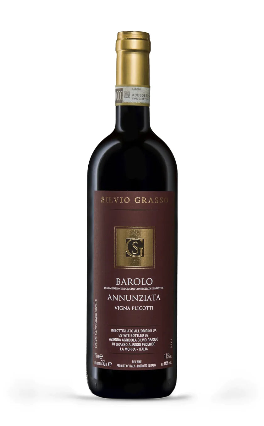 Silvio Grasso Annunziata Vigna Plicotti Barolo 2018 (750ml)