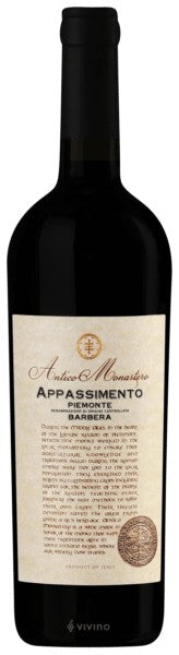 Antico Monastero - Appassimento Barbera Passito 2021 (750ml)