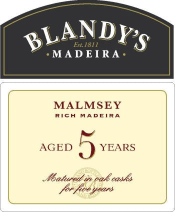 Blandy's - Malmsey Madeira 5 year old NV (750ml)