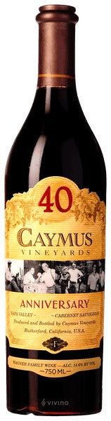 Caymus Vineyards - 40th Anniversary Cabernet Sauvignon 2012 (3L)