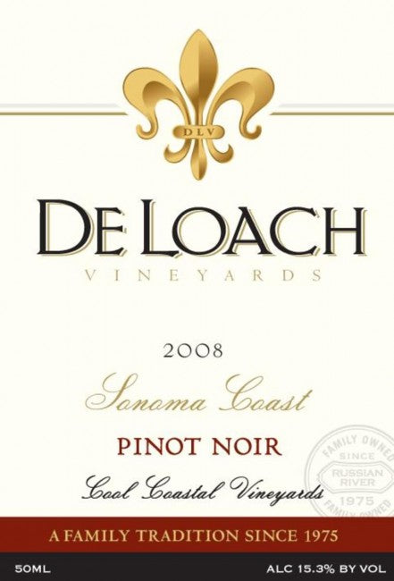 DeLoach - Sonoma Pinot Noir 2008 (750ml)