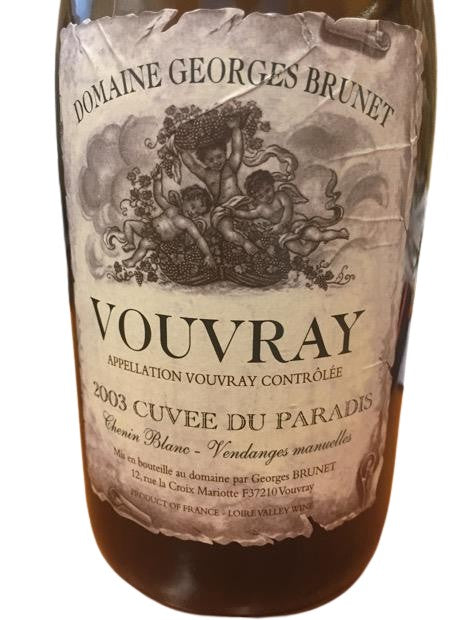 Domaine Georges Brunet - Vouvray Cuvee du Paradis 2003 (750ml)