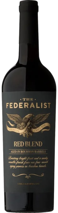 The Federalist Bourbon Barrels Aged Red Blend 2022 (750ml)