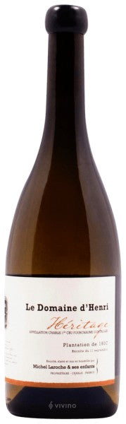Le Domaine d'Henri - Héritage Chablis Premier Cru 'Fourchaume' 2020 (750ml)