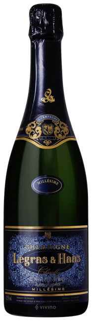 Legras & Haas - Blanc de Blancs Millésimé Brut Champagne Grand Cru 'Chouilly' 2015 (750ml)