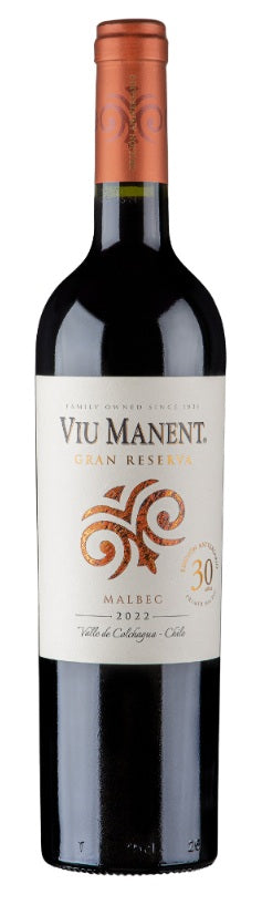 Viu Manent Gran Reserva Malbec 2022  (750ml)