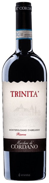 Marchesi de' Cordano - Trinita´ Montepulciano d'Abruzzo Riserva 2019 (750ml)
