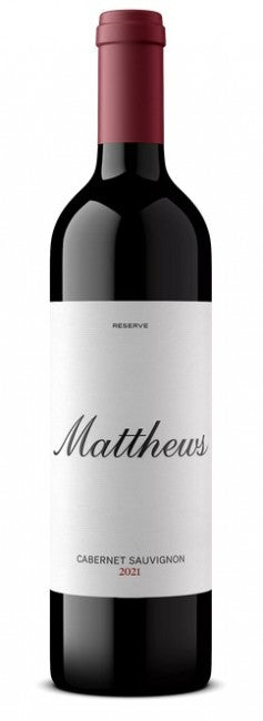 Matthews Winery - Cabernet Sauvignon Reserve 2021 (750ml)