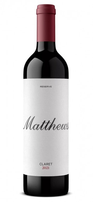 Matthews Winery - Claret Reserve 2021 (750ml)