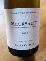 Numa Cornut - Meursault Vieilles Vignes 2023 (750ml)