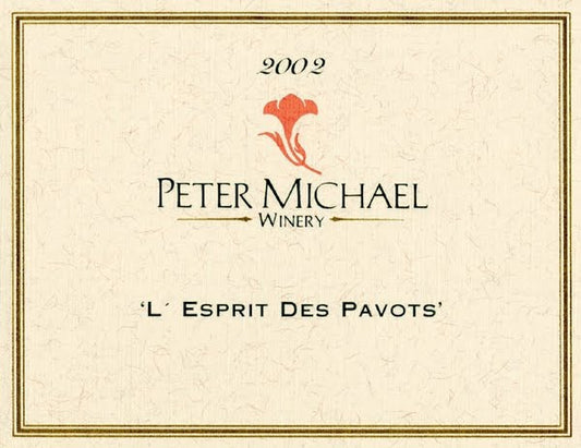 Peter Michael - L'Esprit des Pavots 2021 (750ml)